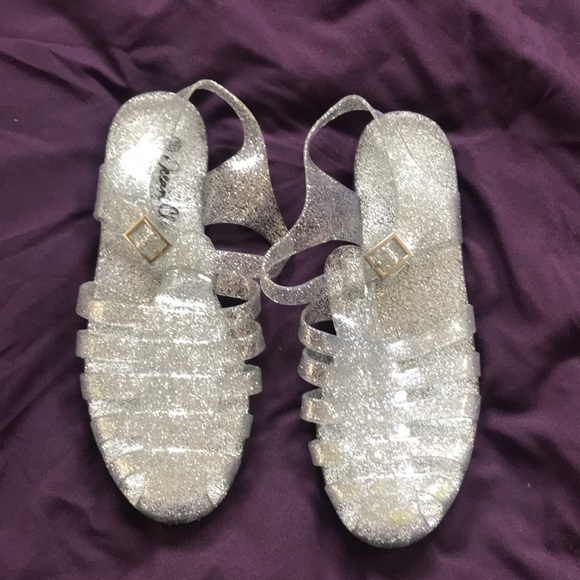 old jelly shoes